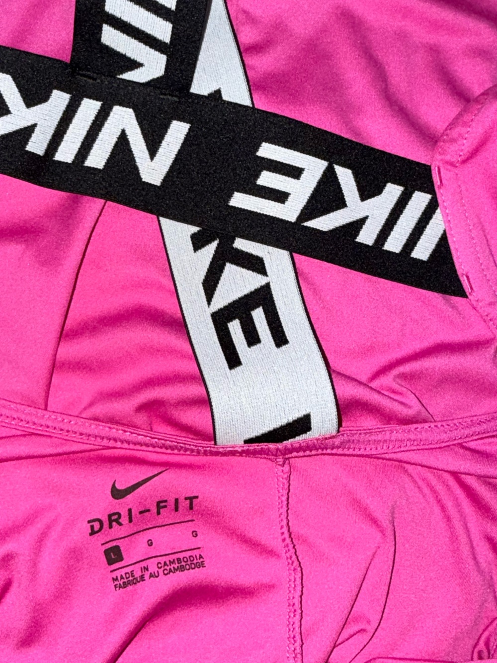 Nike Dri-Fit Women’s Pink Athletic Tank Top - Picture 2 of 4